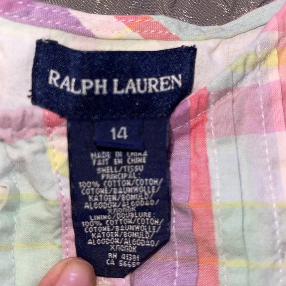Preloved Ralph Lauren girls size 14 excellent condition beautiful dress . - Picture 3 of 5
